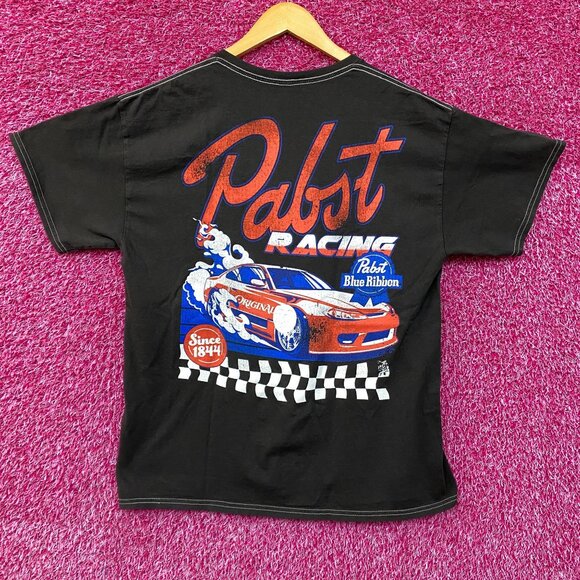 Pabst Blue Ribbon Racing Since 1844 T-Shirt Large - Picture 4 of 5